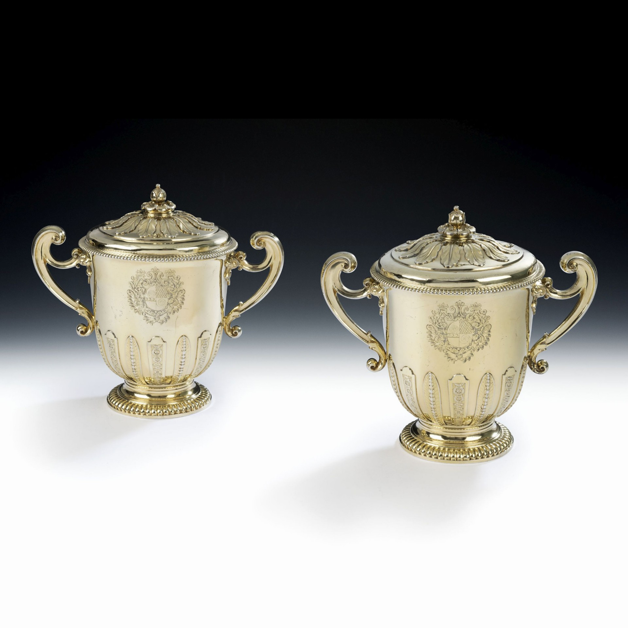 The Gorges Cups and Covers, Pierre Platel, London, 1702